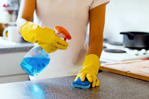 Professional one off cleaning in a bright living room