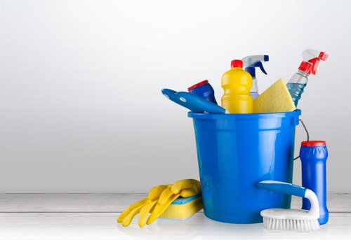 Modern office environment reflecting consistent cleaning