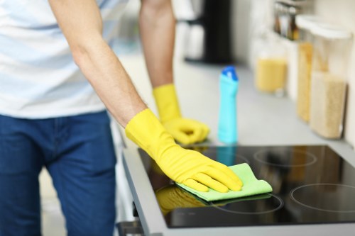 Regular cleaning priorities for kitchens and bathrooms at home